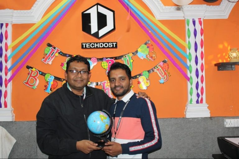 techdost-birthday-guest-company-office-celebration-meerut-delhi-ncr