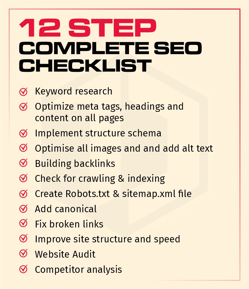 SEO Checklist