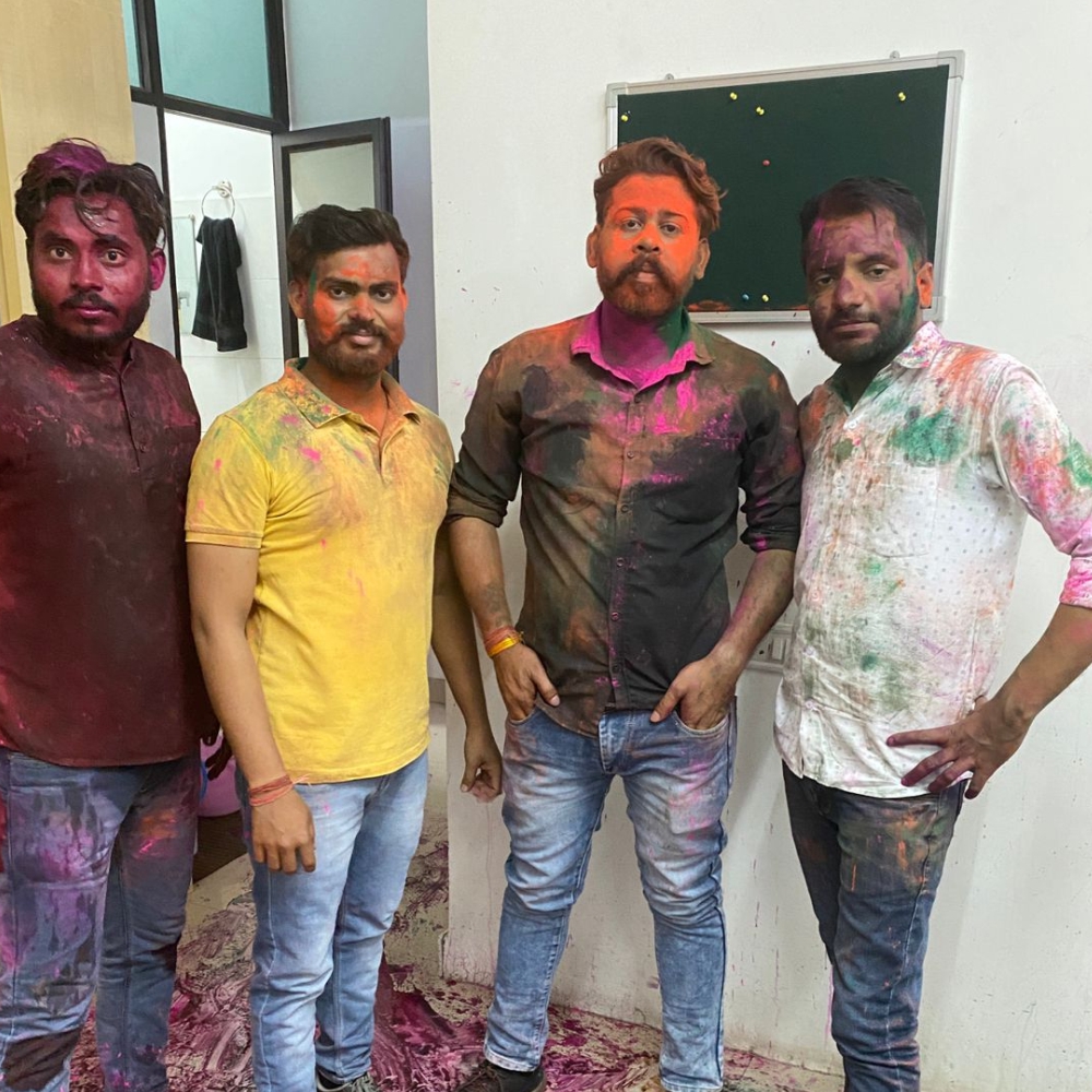 holi celebration office life meerut pictures 1 Android App Development