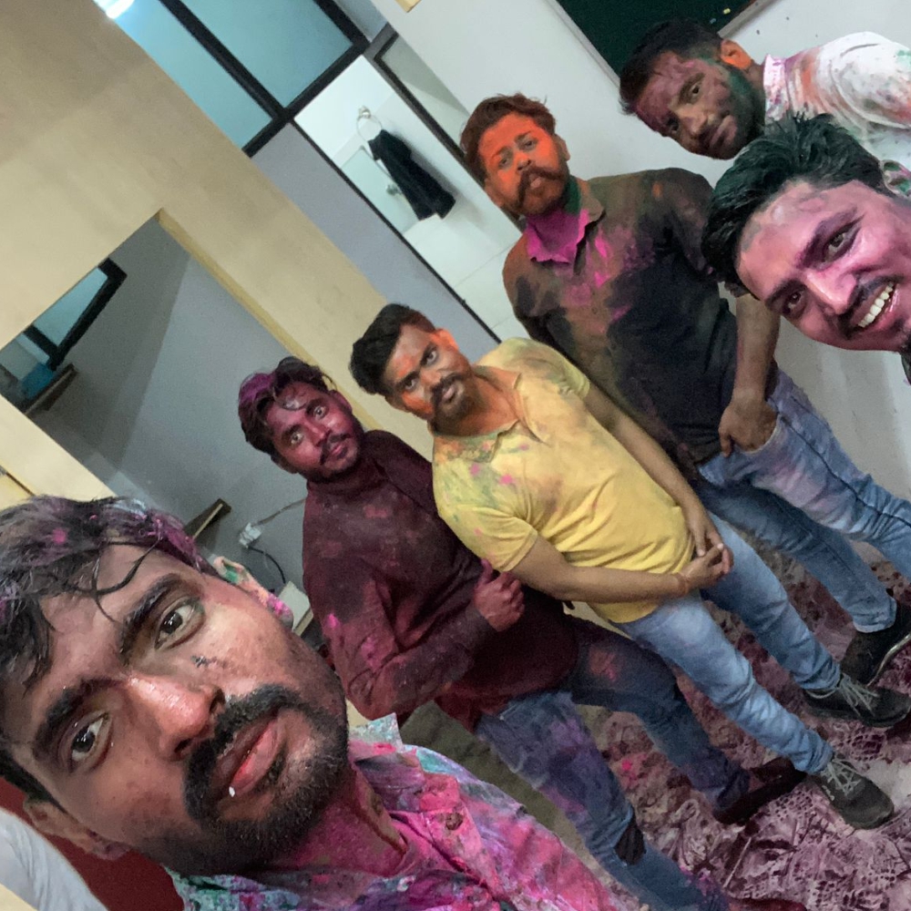 holi celebration office life meerut pictures 2 Android App Development